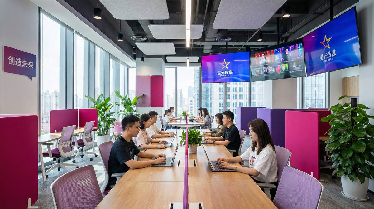 国产自拍影视传媒公司团队